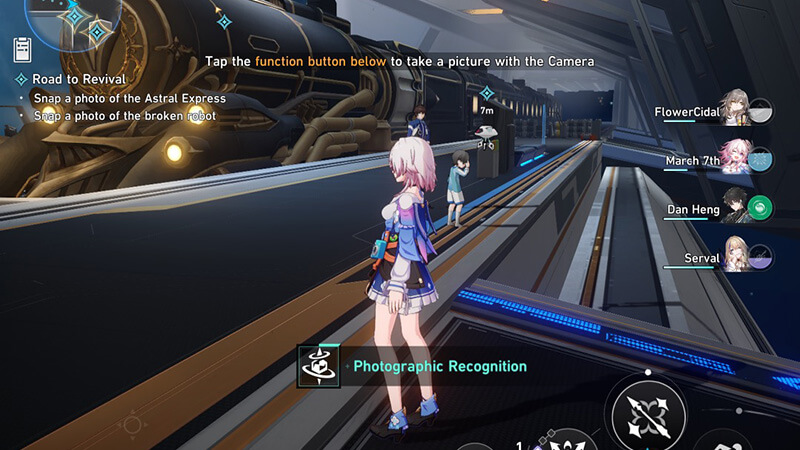 Photographic Recognition in Honkai: Star Rail