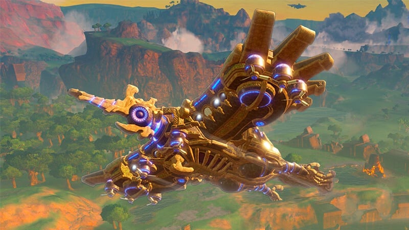 Divine Beasts in Zelda: Breath of the Wild