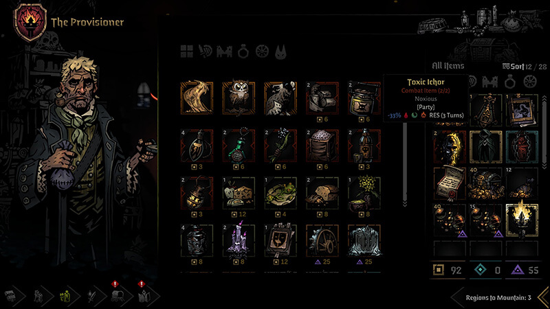 Darkest Dungeon 2 Noxious Items