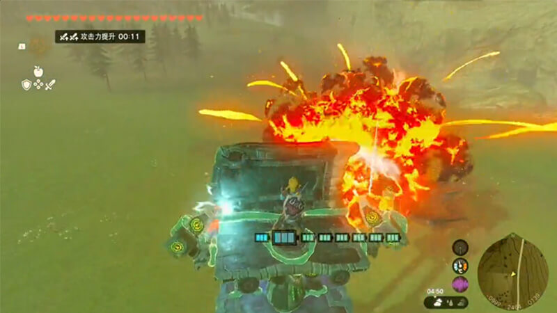 A mech in TOTK.