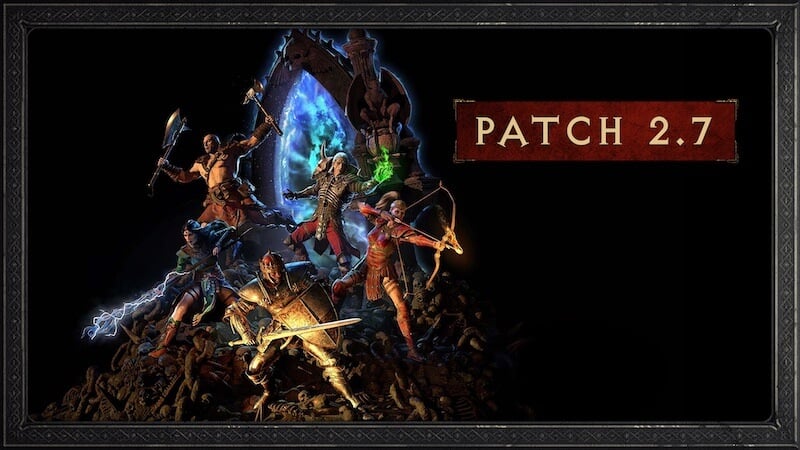 Art Poster for the Diablo 2 Resurrected 2.7 Update