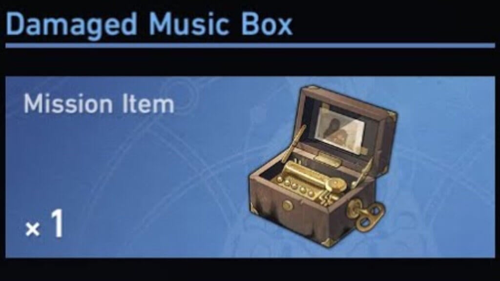 honkai star rail damaged music box