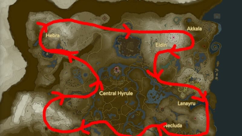 how to find the light dragon zelda