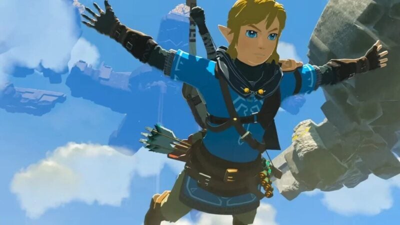 Link as he appears in Tears of the Kingdom.