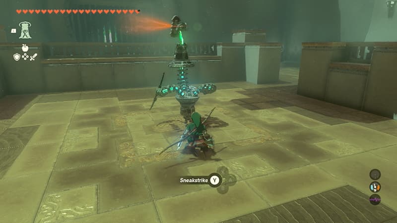 How to complete Combat Training: Sneakstrike in Tears of the Kingdom