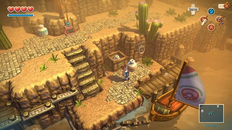 Oceanhorn gameplay