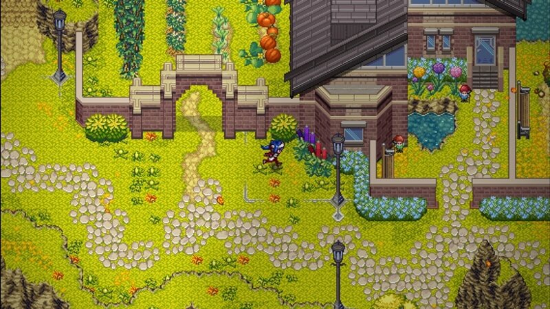 CrossCode gameplay