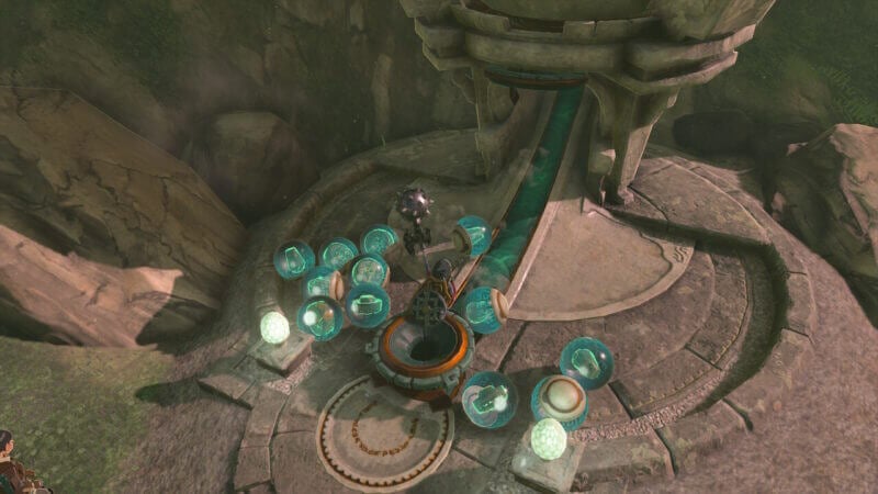 The Zonai devices.