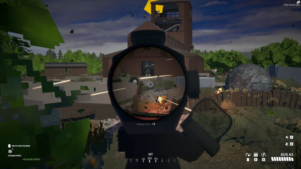Weapon from one of the classes in Battlebit Remastered.