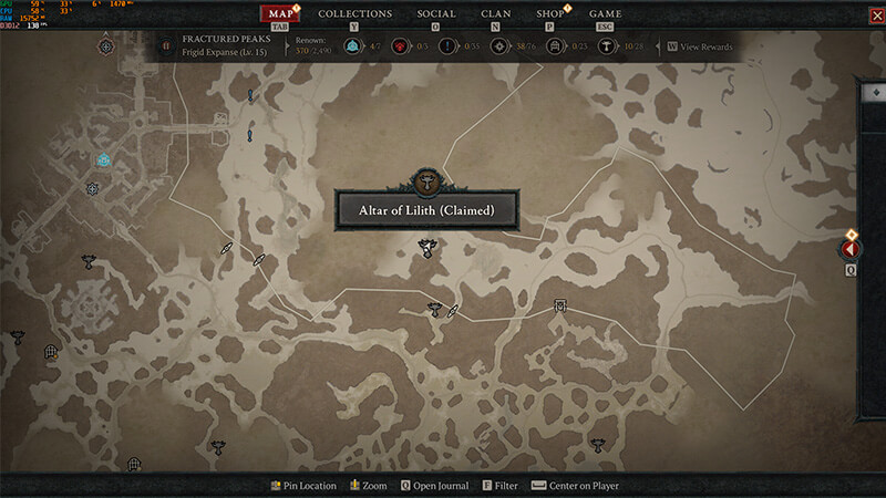 Fractured Peaks Shivering Wilds