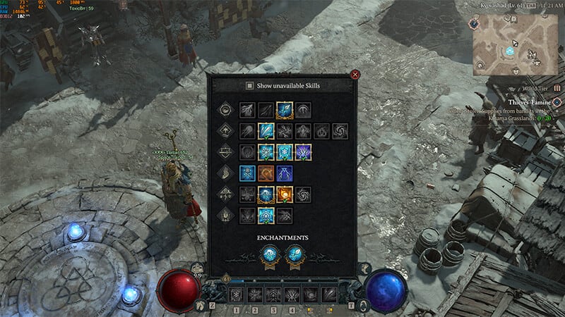 Best Ice Shard Sorcerer Build in Diablo 4