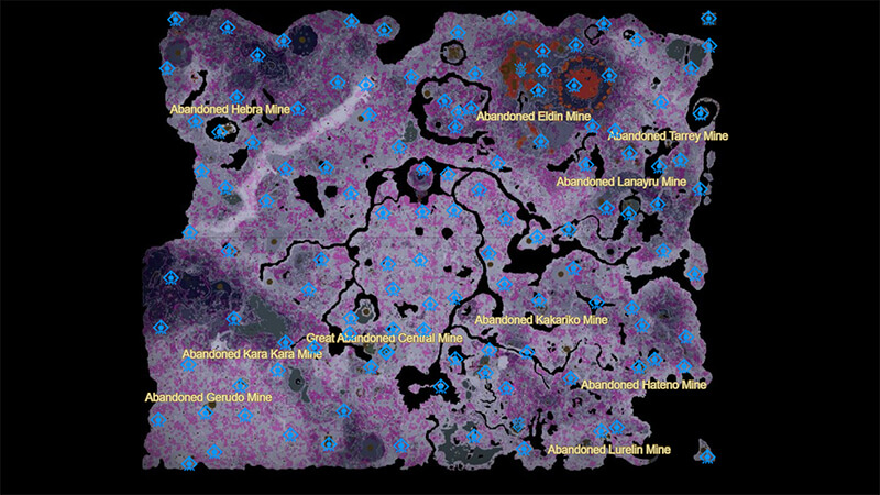 Lightroot Locations