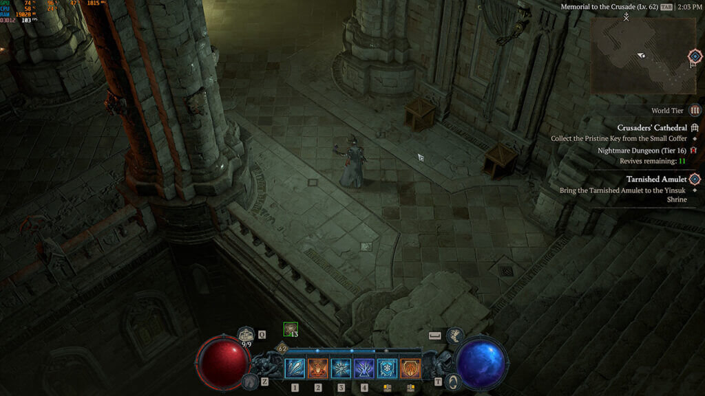 A Nightmare Dungeon in Diablo 4