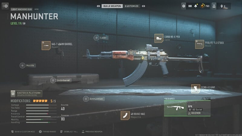 RPK Loadout MW2