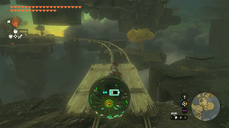 Reaching the Proving Grounds Short Circuit Shrine in Tears of the Kingdom