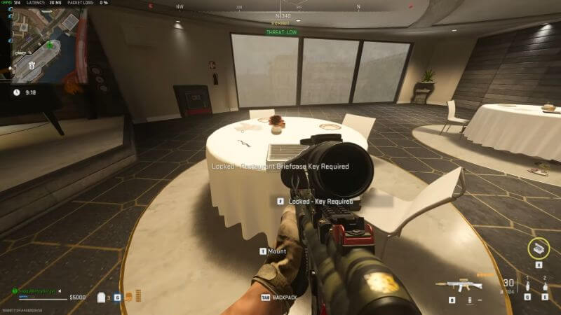 Call of Duty: Warzone 2.0 DMZ Restaurant Briefcase Key briefcase