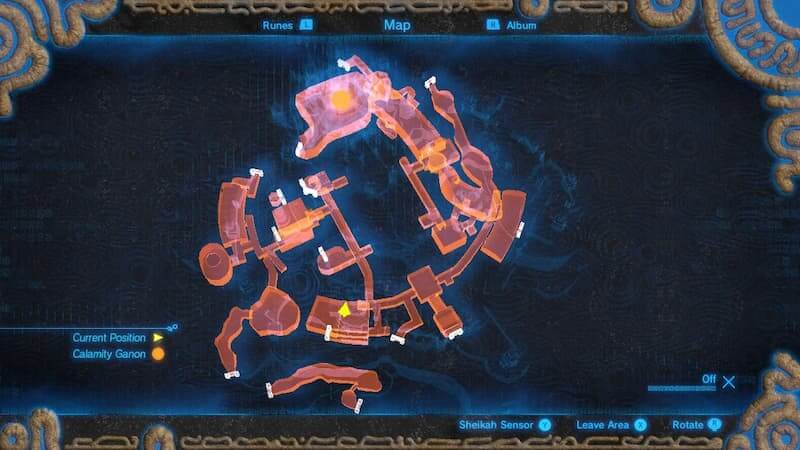 The Royal Guard Boots in Zelda Tears of the Kingdom are hidden in Hyrule Castle.