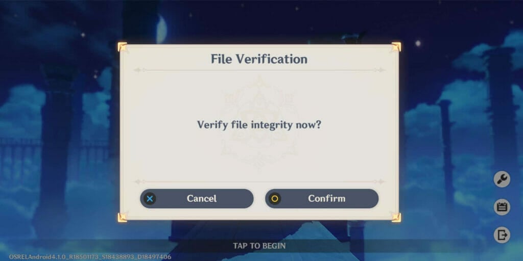 Verify Game Files in Genshin Impact