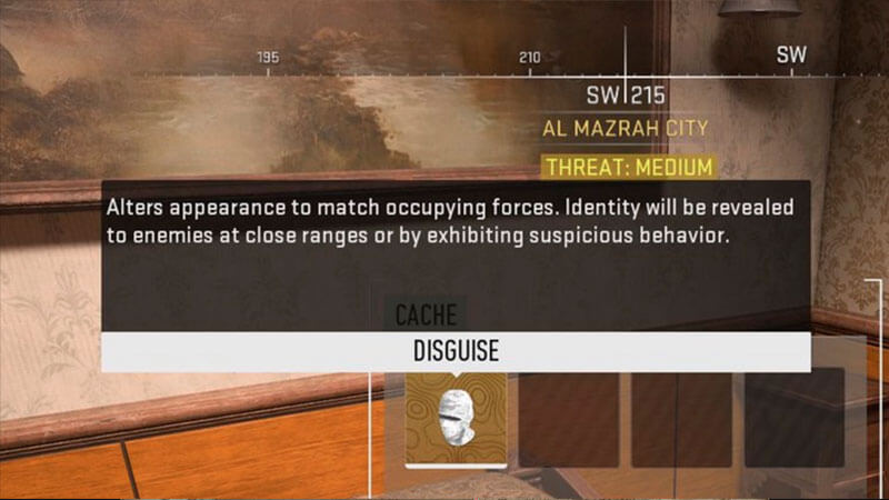 Disguise item in COD DMZ