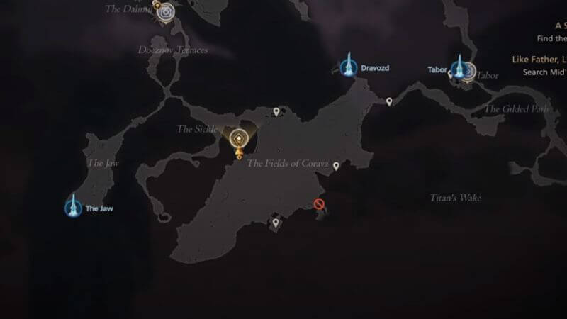 Final Fantasy Dread Comet Location