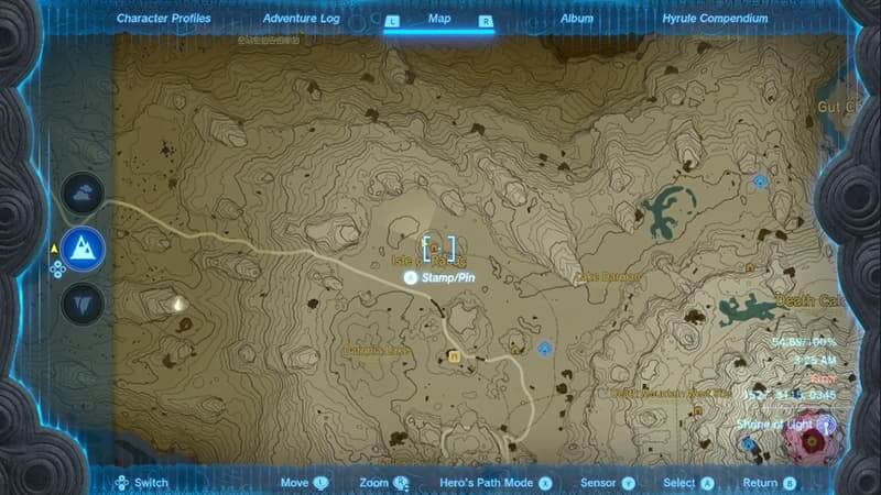 Location of Isle of Rabac Gallery in Tears of the Kingdom