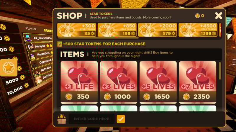 The Barnstars Codes