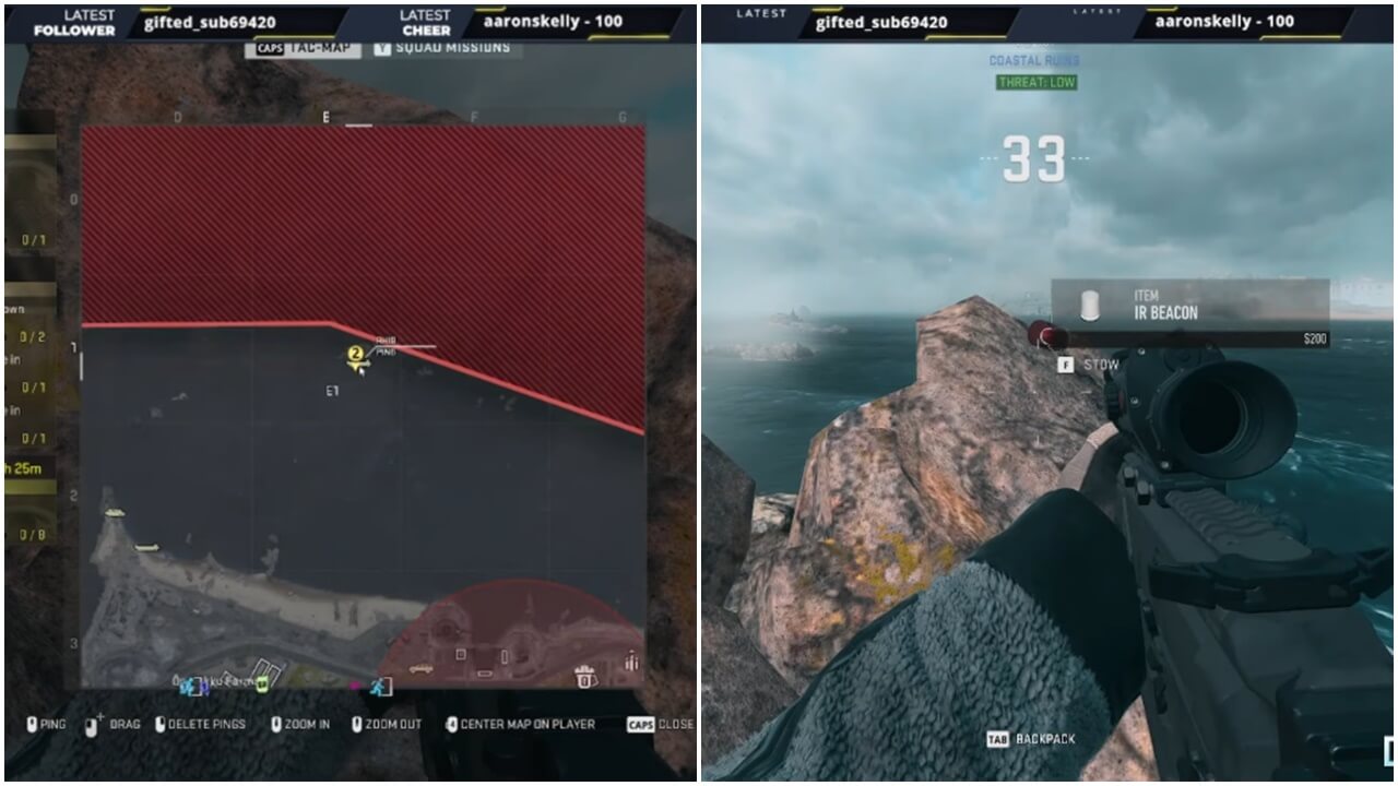 IR Beacon Location