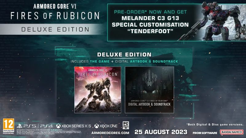 Armor Core 6 Pre-Order Guide - Deluxe Edition