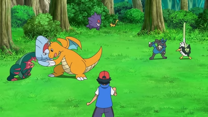 Ash Anime Pokemon List