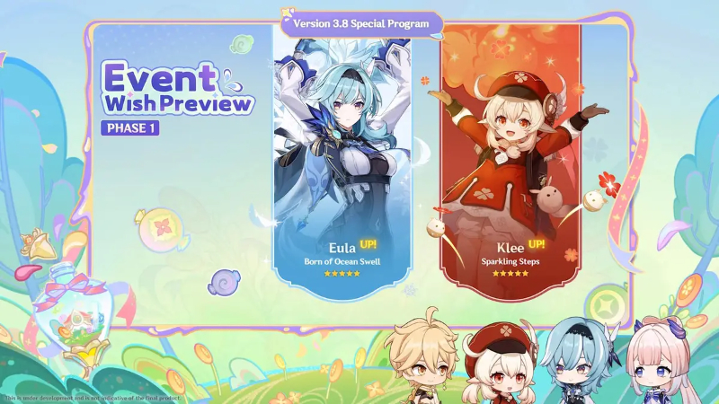 Genshin Impact Banners 3.8