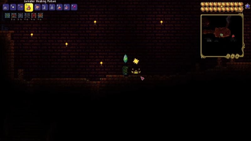 Where to summon the Golem in Terraria