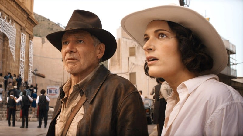 Indy and Helena in Indiana Jones and the Dial of Destiny