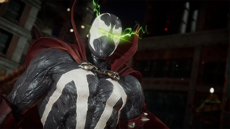 Spawn looks amazing as an MK character.