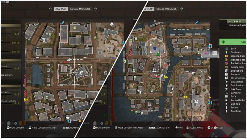 Vondel DMZ Map