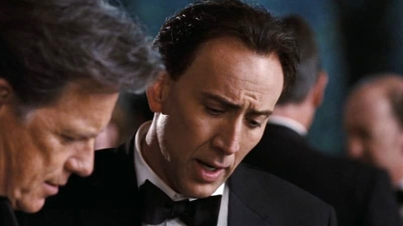 Nicolas Cage with the President in tuxedos in National Treasure Book of Secrets