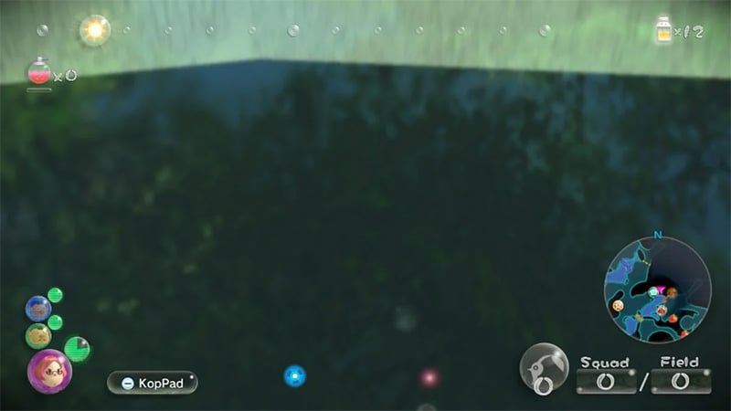 Though this is Pikman 3's pit, a similar pit can be found in Pikman 2 with glitches.