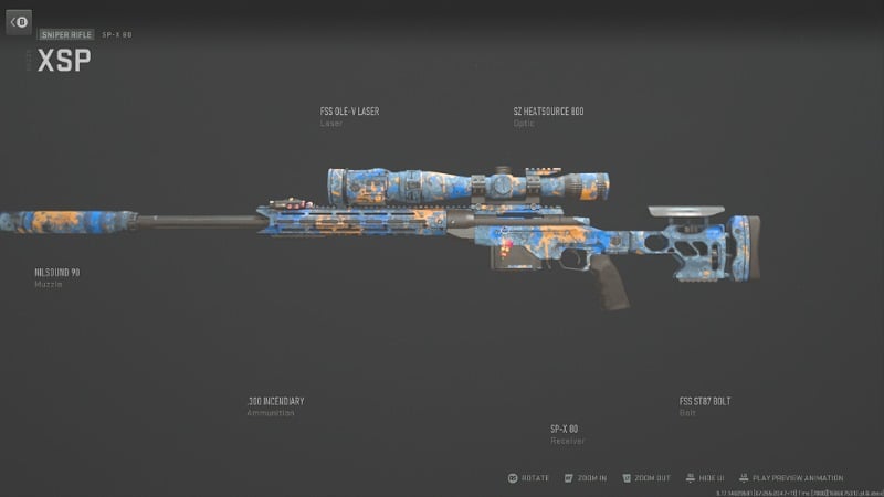 SP-X Loadout