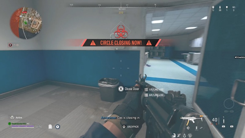 Gas Rotation DMZ