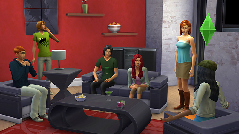 Choosing a Sim to kill in Sims 4