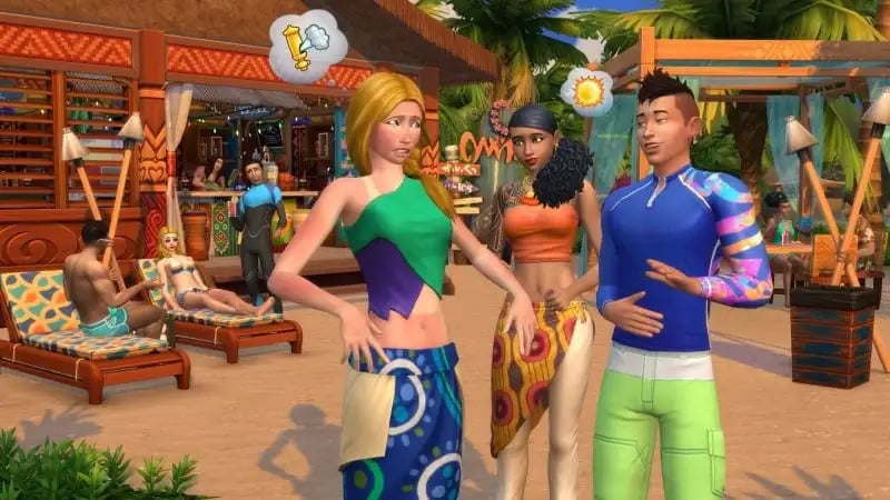 Friendship Relationships in The Sims 4