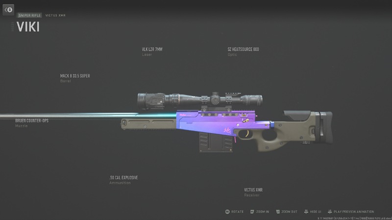 Victus XMR Loadout