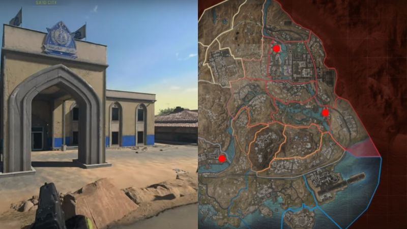 Police Locker Master Key Map Location in DMZ