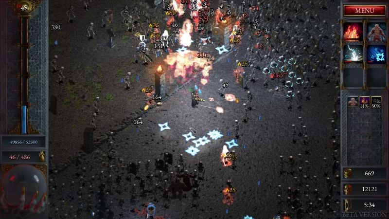 Halls of Torment: gameplay