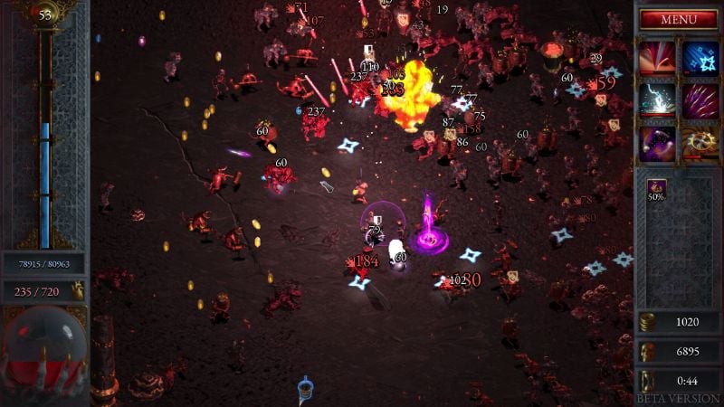 Halls of Torment: gameplay