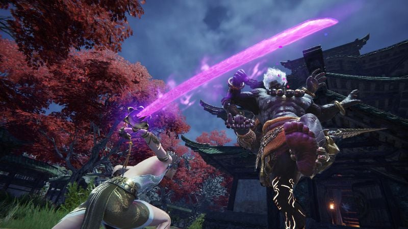 Naraka Bladepoint: two characters