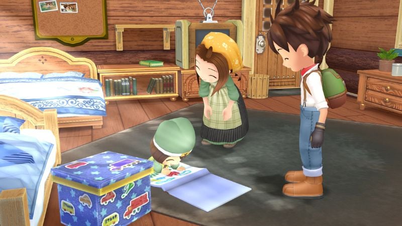Story of Seasons a Wonderful Life: Multiple characters