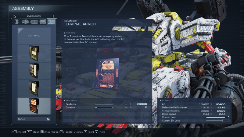 Terminal Armor from AC6