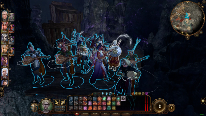 Many characters play instruments in Baldur's Gate 3 thanks to the Start Your Own Band mod