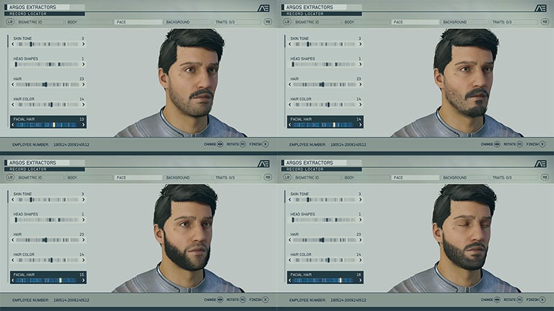 Face Hair 13-16