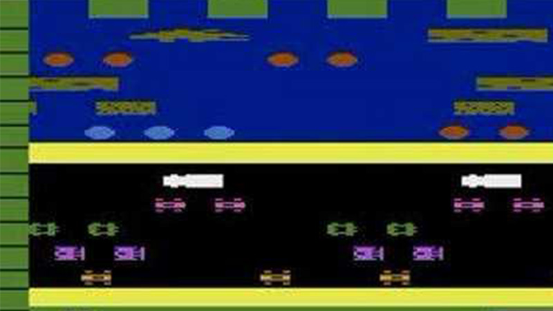 Frogger is one of the best ports on the Atari 2600.